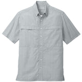 Silver/ Gusty Grey Crosshatch