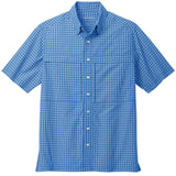 True Royal/ White Mini Plaid