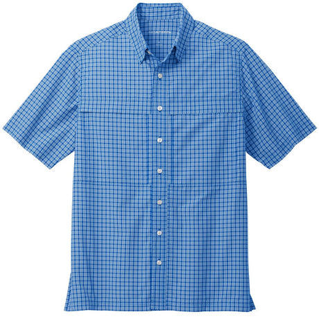 True Royal/ White Mini Plaid