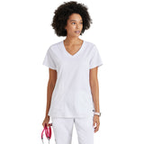 Grey's Anatomy Women's Three-Pocket V-Neck Serena Scrub Top