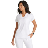 Grey's Anatomy Women's One-Pocket Banded V-Neck Sway Scrub Top