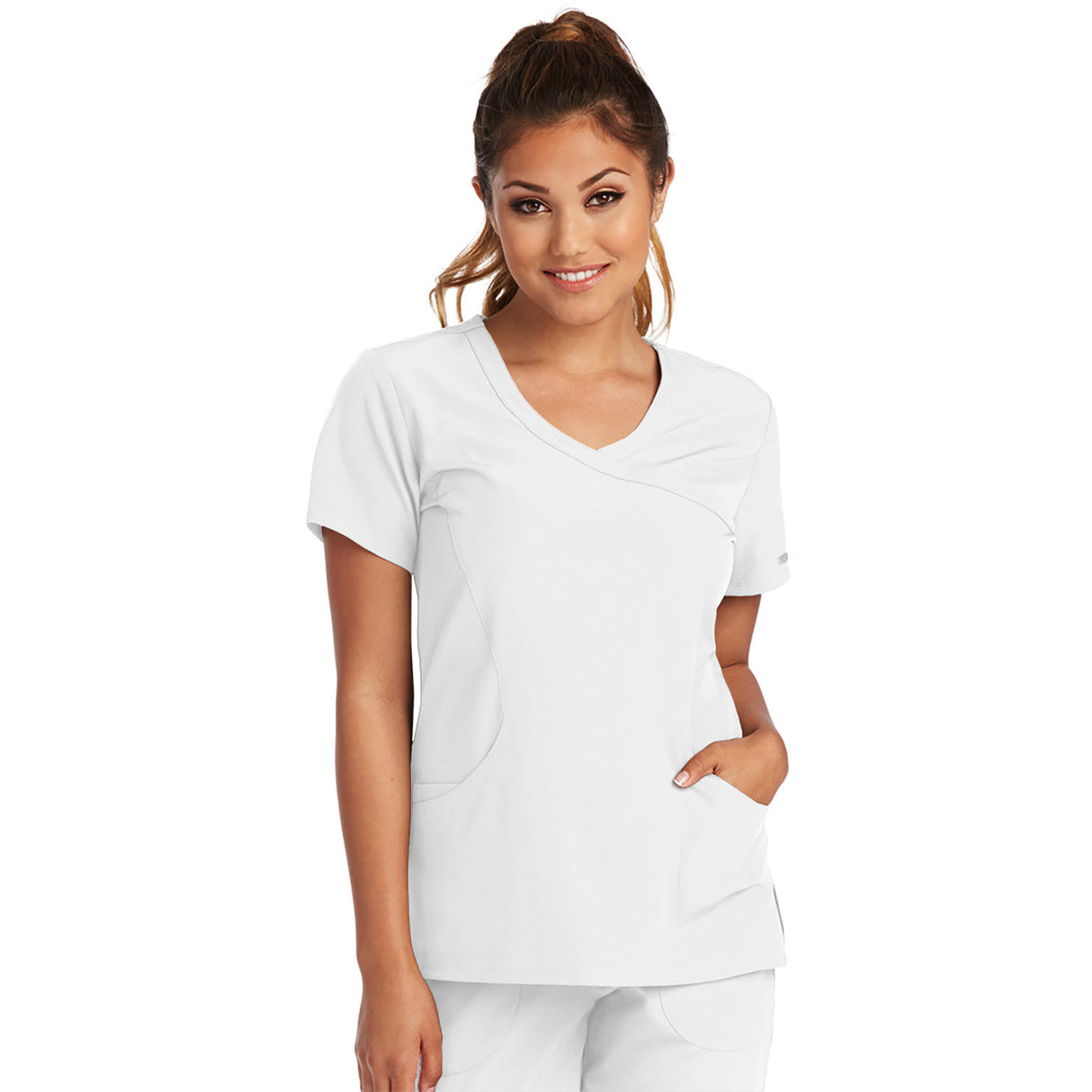 Skechers Women's Three-Pocket Crossover V-Neck Reliance Scrub Top