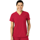 Wink Women's Three-Pocket Flex-N-Reach V-Neck Top