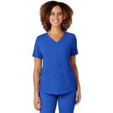 Wink Women's Four-Pocket V-Neck Top