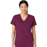 Wink Women's Two-Pocket Tuck-In V-Neck Top