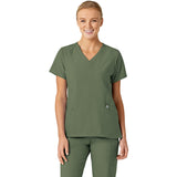 Wink Women's Five-Pocket V-Neck Top