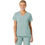 Wink Women's Five-Pocket V-Neck Top