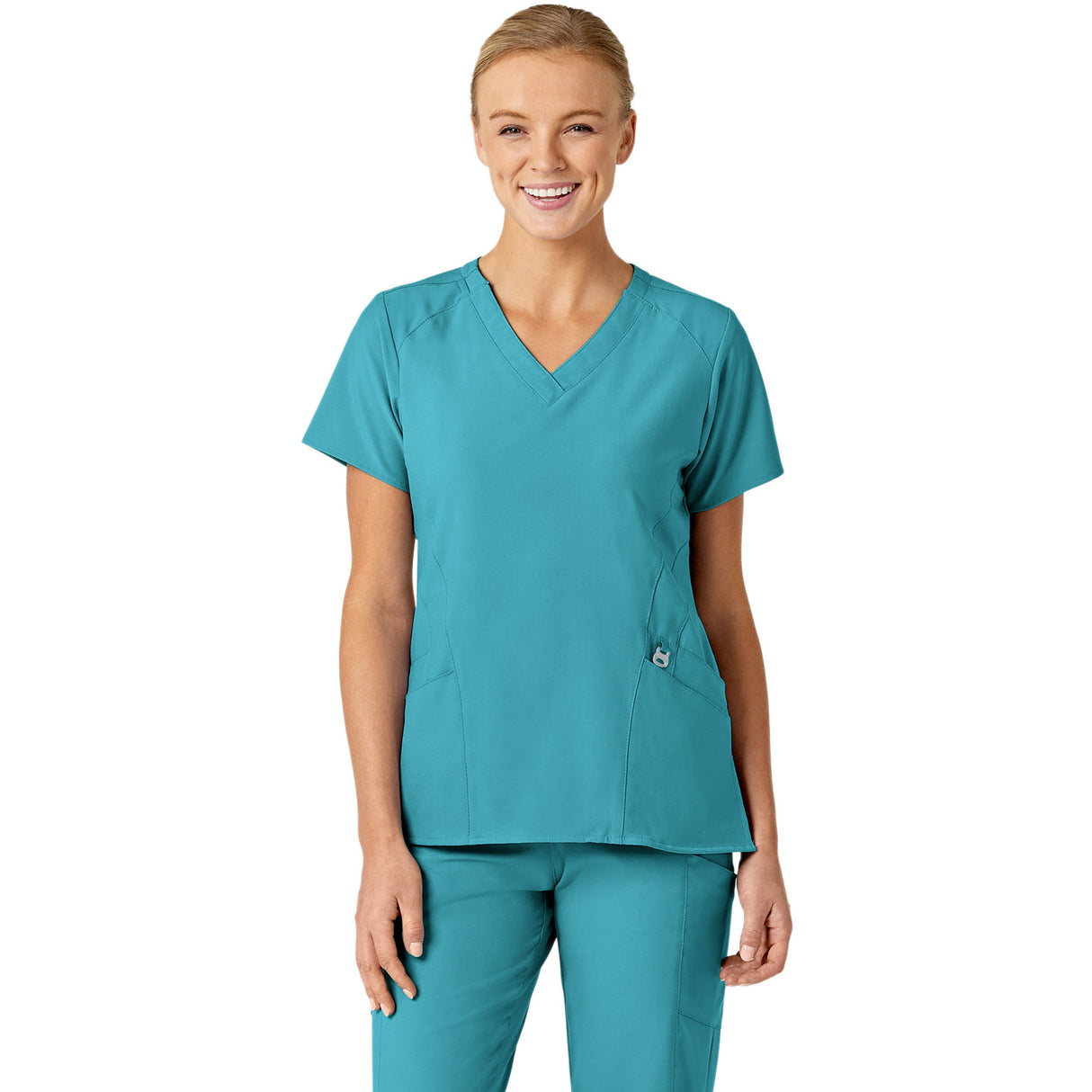 Wink Women's Five-Pocket V-Neck Top