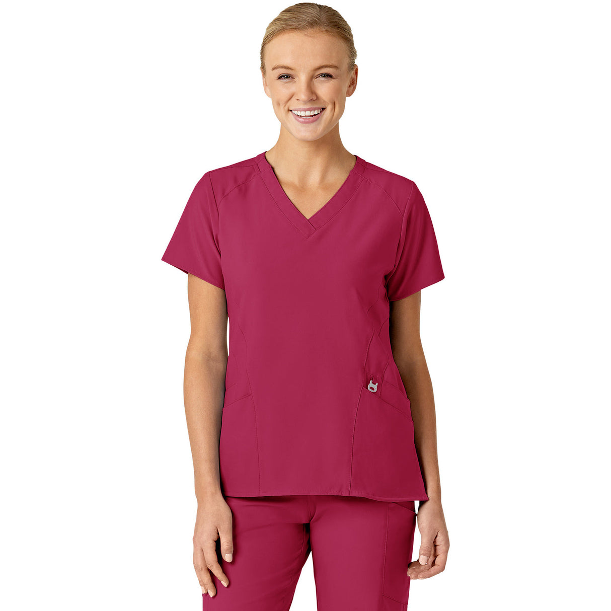 Wink Women's Five-Pocket V-Neck Top