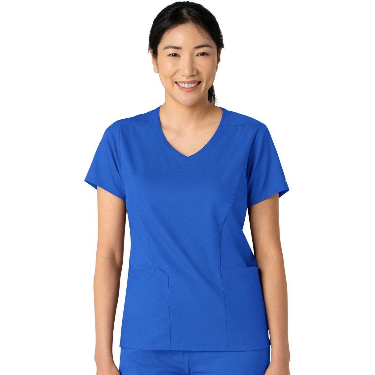 Wink Women's 2-Pocket V-Neck Top