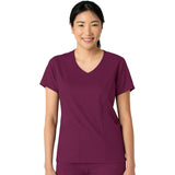 Wink Women's 2-Pocket V-Neck Top
