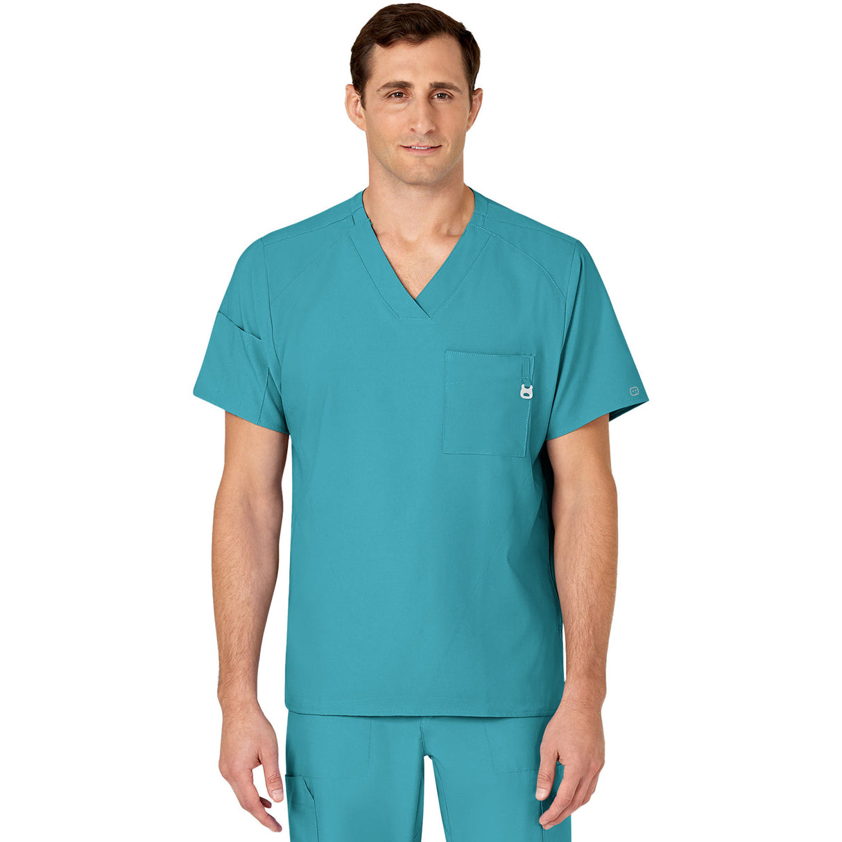 Wink Men's Six-Pocket V-Neck Top