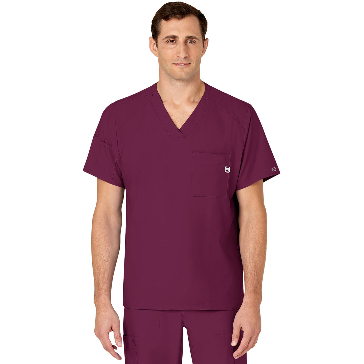 Wink Men's Six-Pocket V-Neck Top