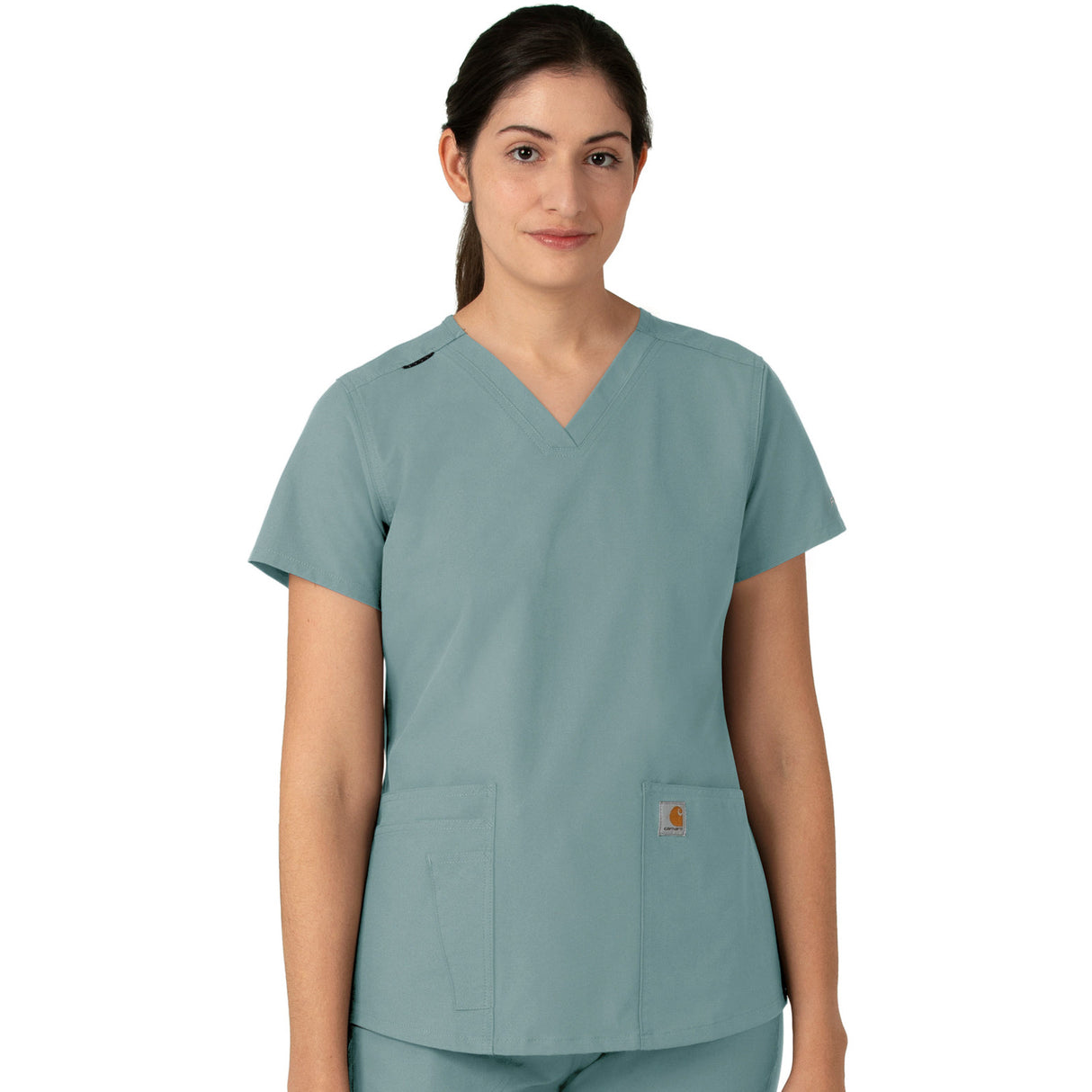 Carhartt Scrubs Women's Five-Pocket Modern Fit V-Neck Top