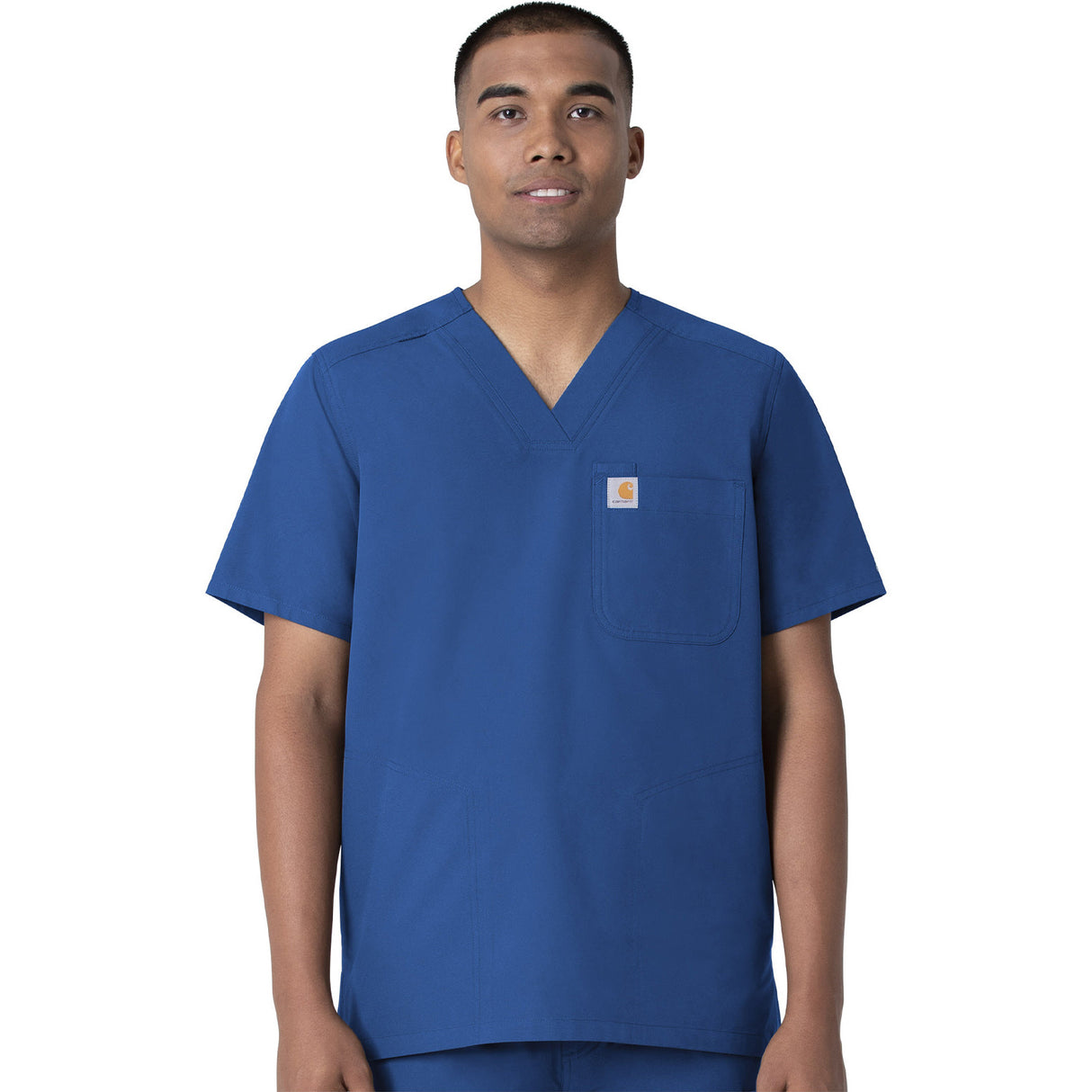 Carhartt Scrubs Men's Four-Pocket Modern Fit V-Neck Top