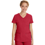 Healing Hands Women's 2-Pocket Juliet Stylish V-Neck Top