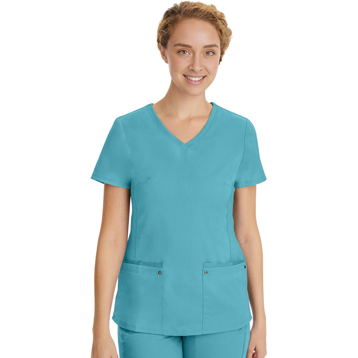 Healing Hands Women's 2-Pocket Juliet Stylish V-Neck Top