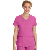 Healing Hands Women's 2-Pocket Juliet Stylish V-Neck Top