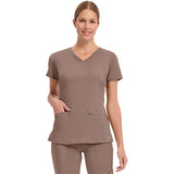 Healing Hands Women's 2-Pocket Juliet Stylish V-Neck Top