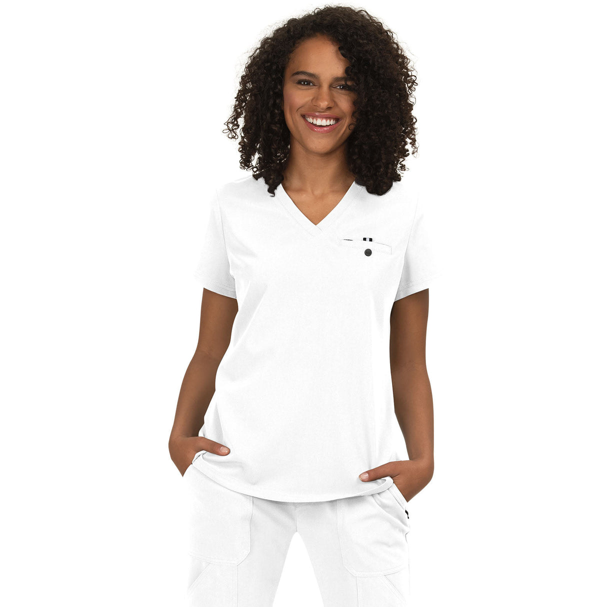 KOI Women's One-Pocket Tuck-In Ready to Work Top