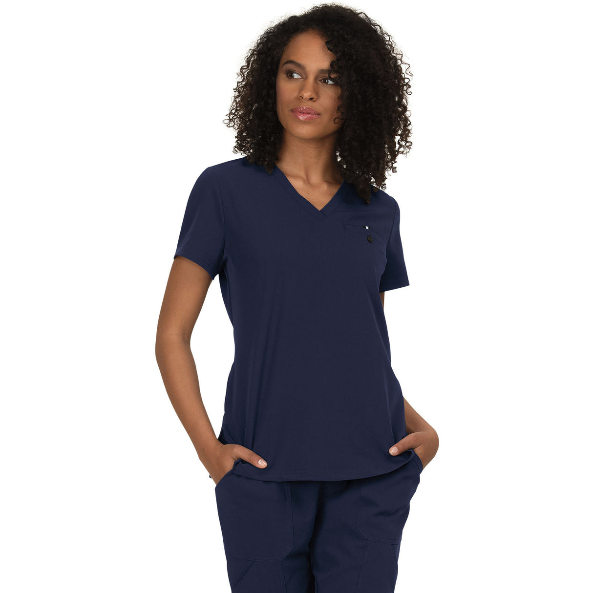 KOI Women's One-Pocket Tuck-In Ready to Work Top