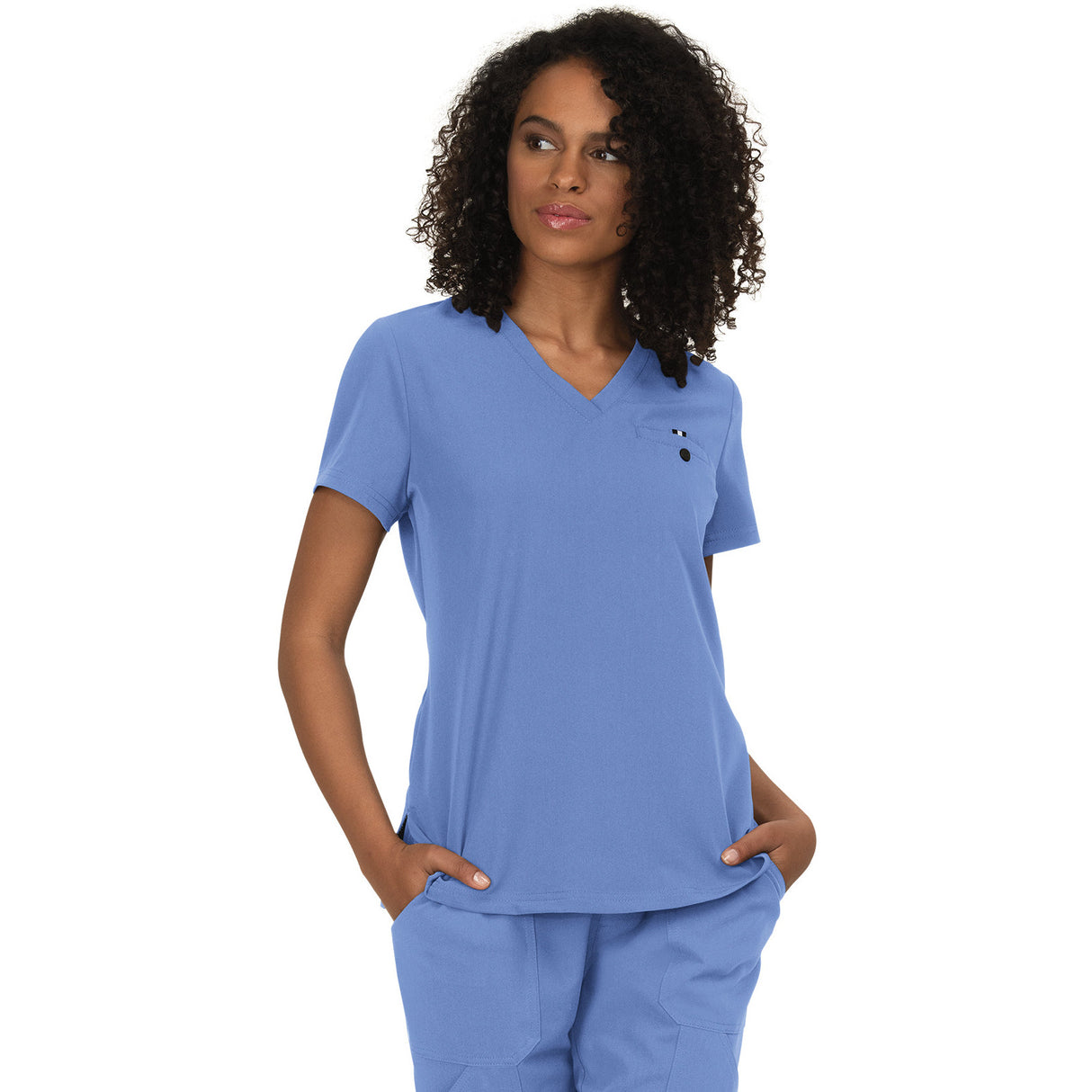 KOI Women's One-Pocket Tuck-In Ready to Work Top
