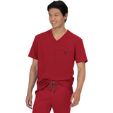 KOI Men's One-Pocket V-Neck Tuck-In On Call Top