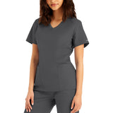 Landau Women's Three-Pocket V-Neck Top