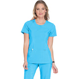 Infinity Women's 3-Pocket Round Neck Top