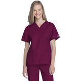 Cherokee Women's 2-Pocket V-Neck Top