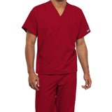 Cherokee Unisex 1-Pocket V-Neck Top