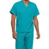 Cherokee Unisex 1-Pocket V-Neck Top