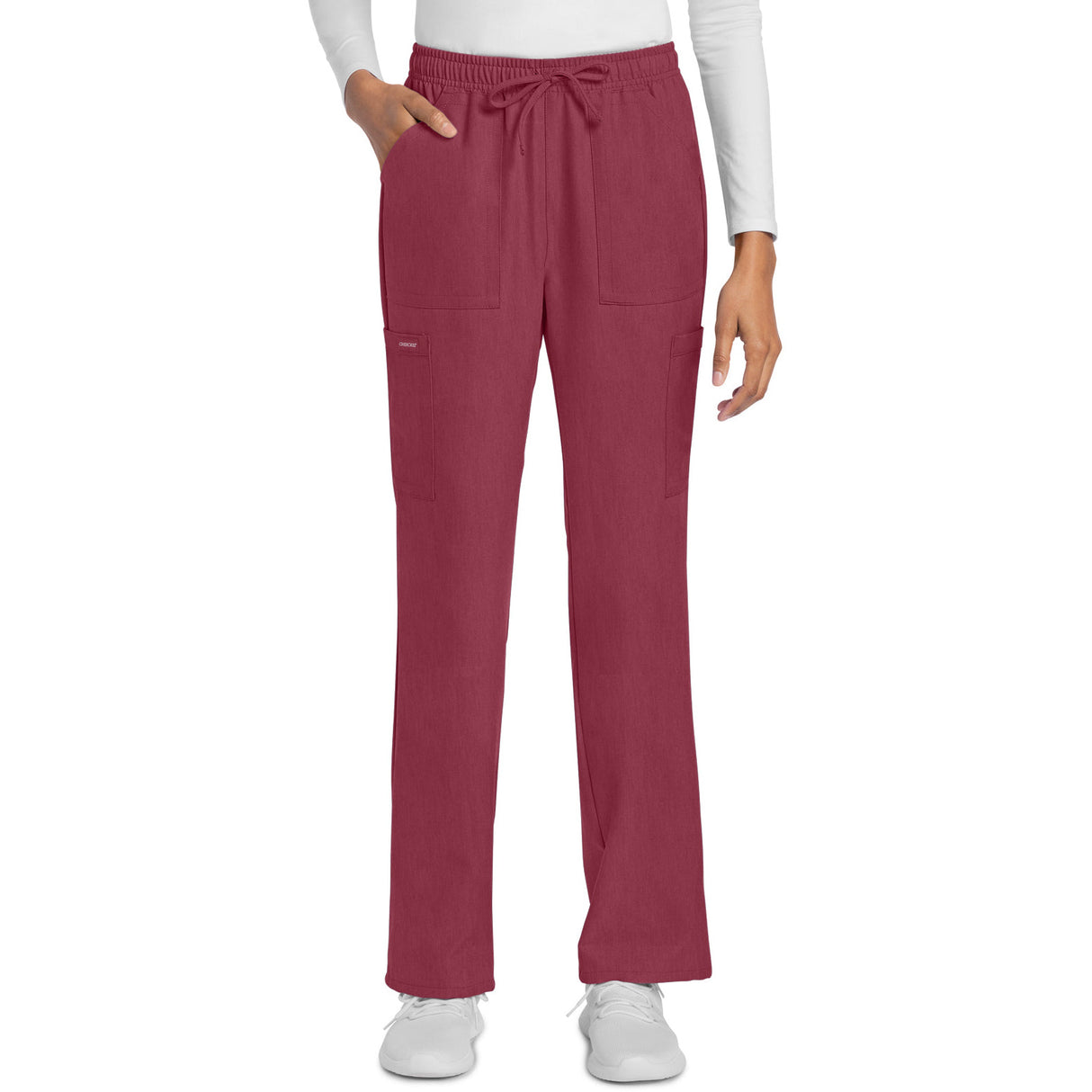 Cherokee Women's 4-Pocket Drawstring Cargo Pant