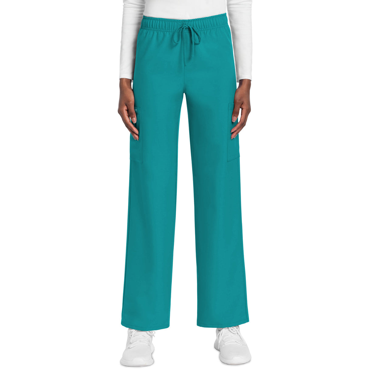 Cherokee Unisex 3-Pocket Mid Rise Drawstring Pant