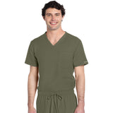 Cherokee Unisex 1-Pocket V-Neck Top