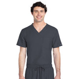 Cherokee Unisex 1-Pocket V-Neck Top