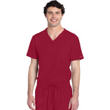 Cherokee Unisex 1-Pocket V-Neck Top