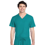 Cherokee Unisex 1-Pocket V-Neck Top