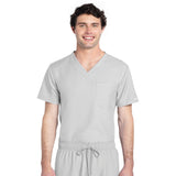 Cherokee Unisex 1-Pocket V-Neck Top