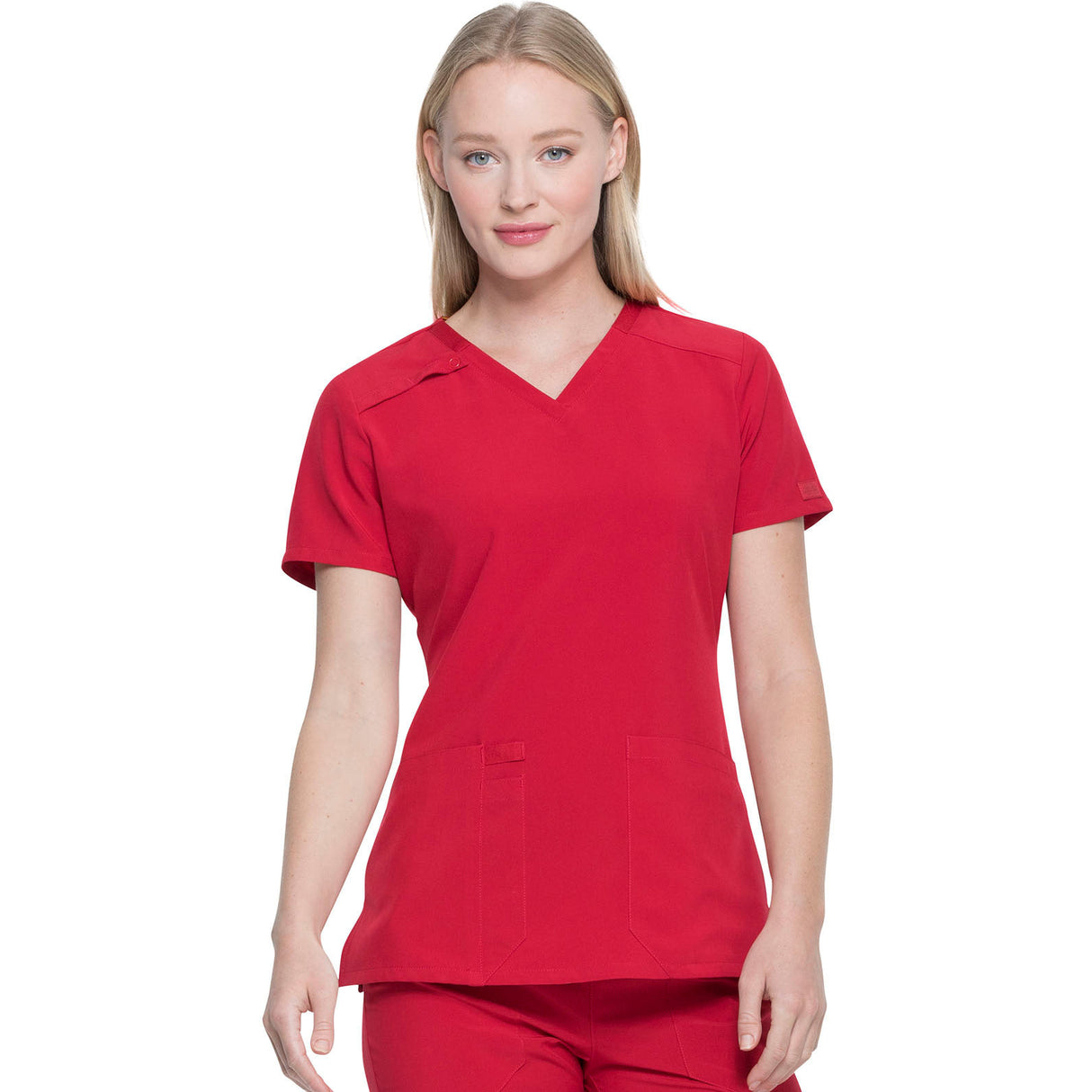 Dickies Medical Women's 2-Pocket Contemporary V-Neck Top