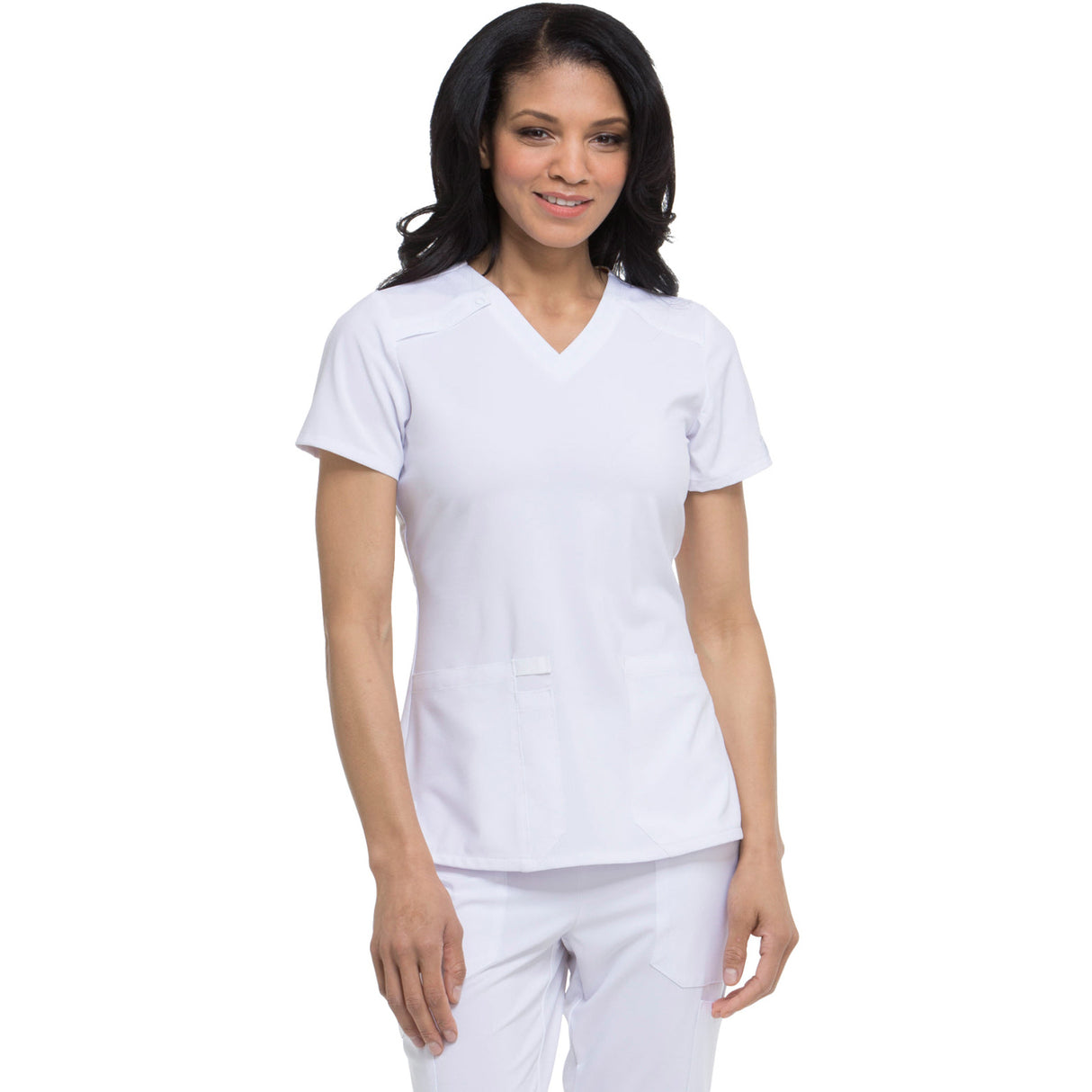 Dickies Medical Women's 2-Pocket Contemporary V-Neck Top