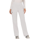 Cherokee Women's 4-Pocket Mid Rise Straight Leg Pull-on Pant