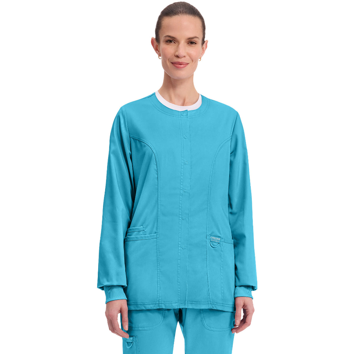 Cherokee Women's 3-Pocket Snap Front Jacket