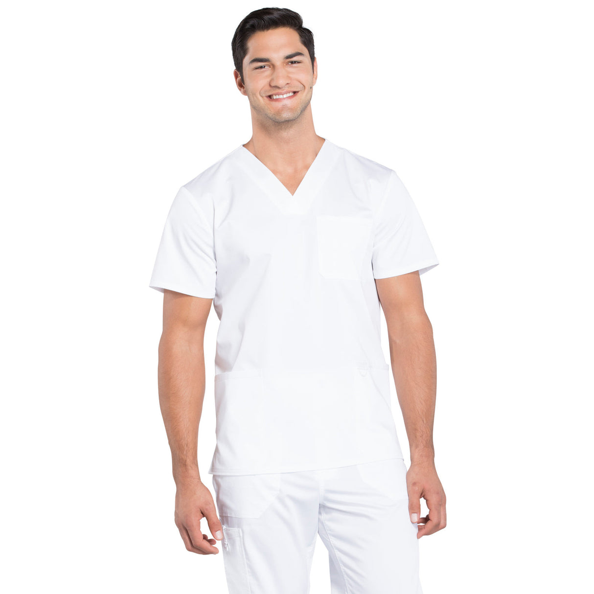 Cherokee Men's 3-Pocket V-Neck Top