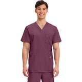 Cherokee Men's 3-Pocket V-Neck Top